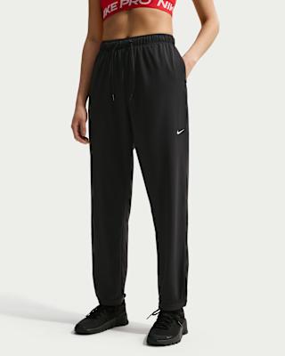 Nike Pro Women's Dri-FIT Mid-Rise Full-Length Woven Pants. Nike.com